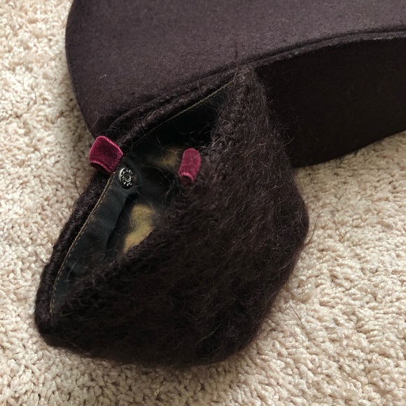 NWOT Comolette El Bichagâse Paris felt wine purse - Picture 10 of 11